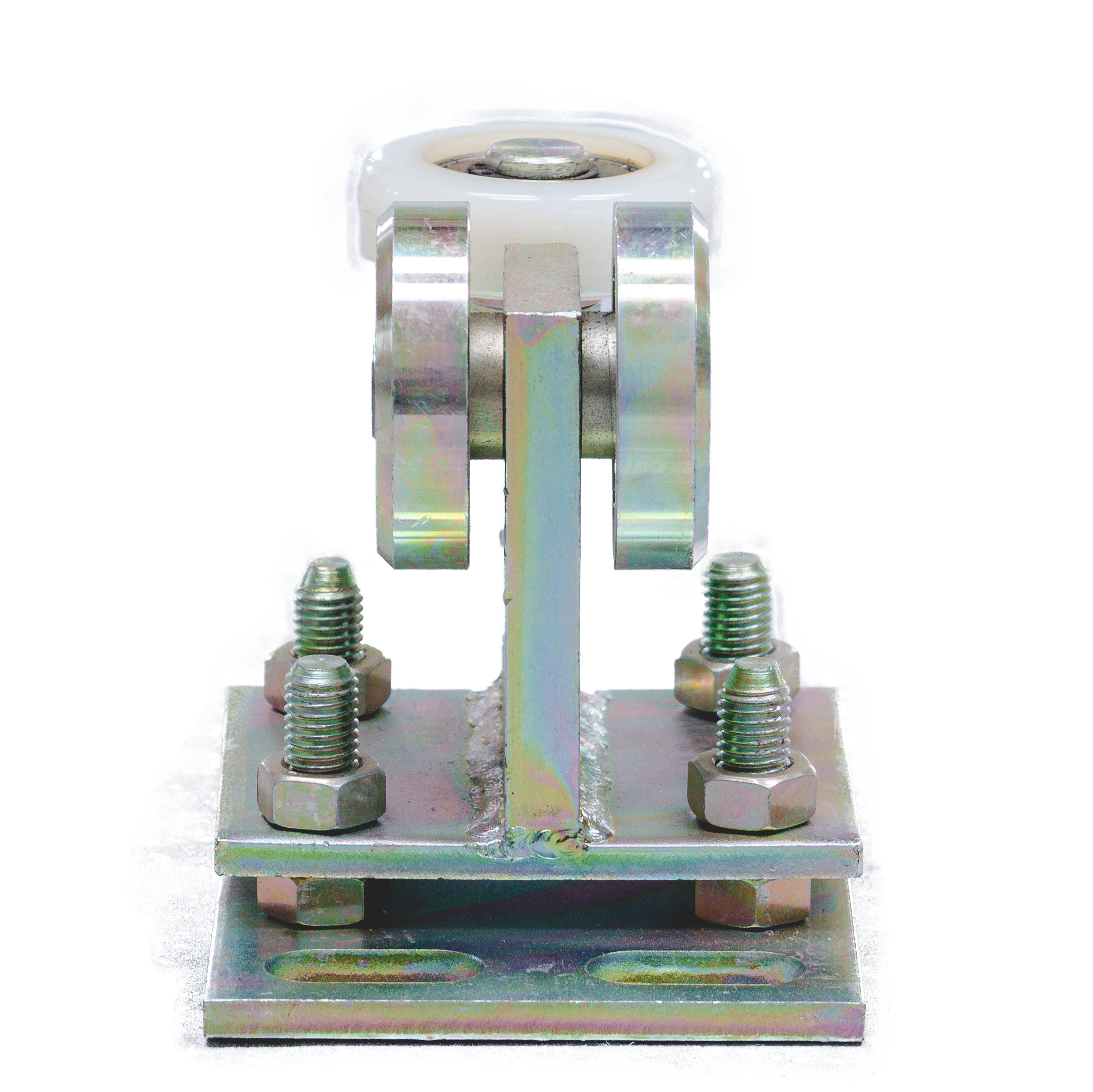 3-Roller Gate Cart with Nylon Roller | 80mm Profile | Adjustable | 350kg Capacity | 60.004N