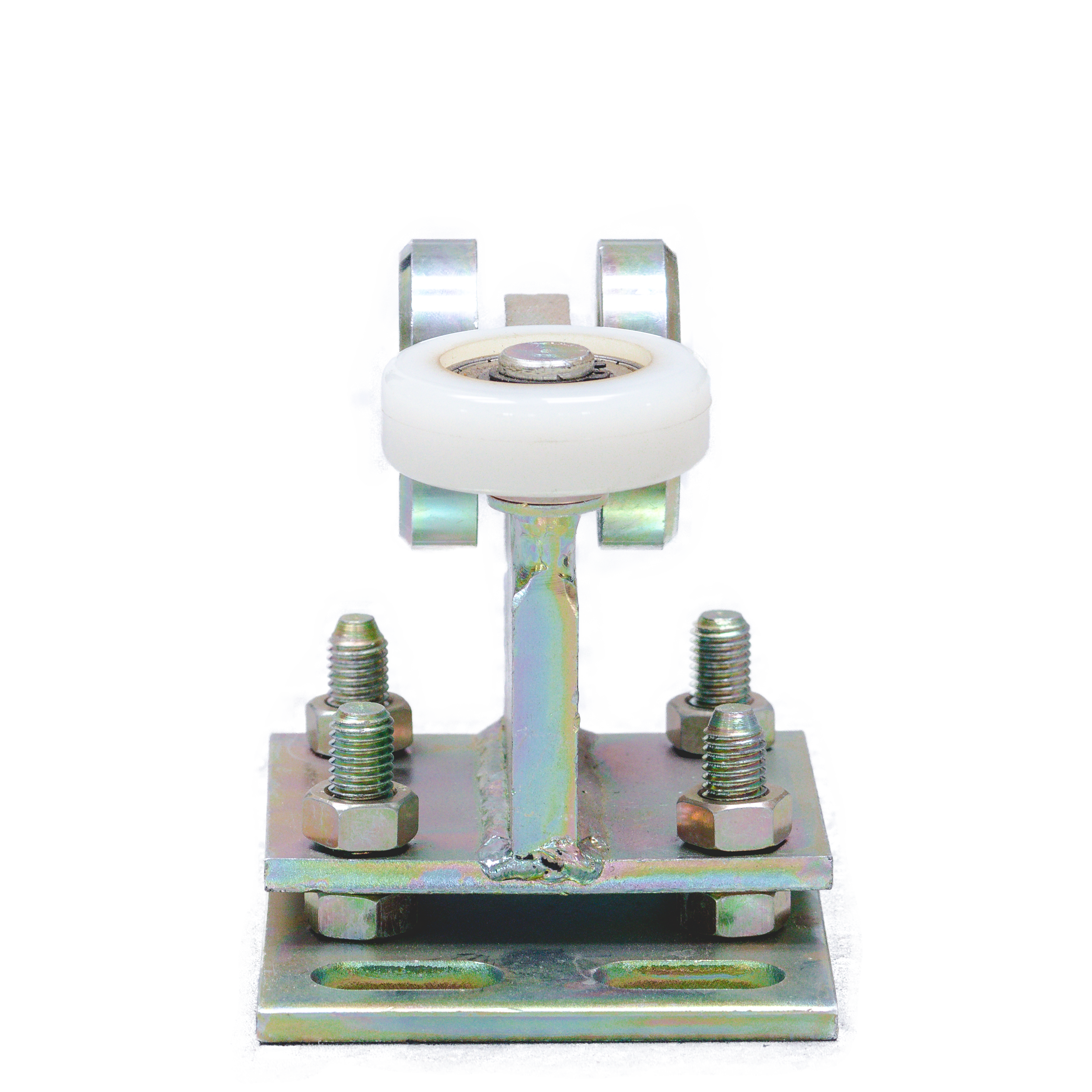 3-Roller Gate Cart with Nylon Roller | 80mm Profile | Adjustable | 350kg Capacity | 60.004N