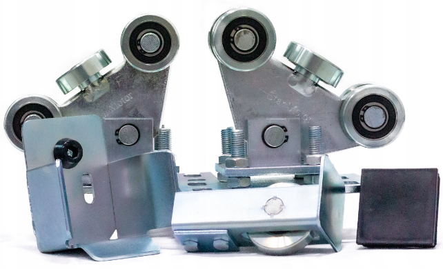 5-Roller Gate Cart Kit for 70x70x4mm Profile | Load Capacity 400kg | W5R60-SET-A3S