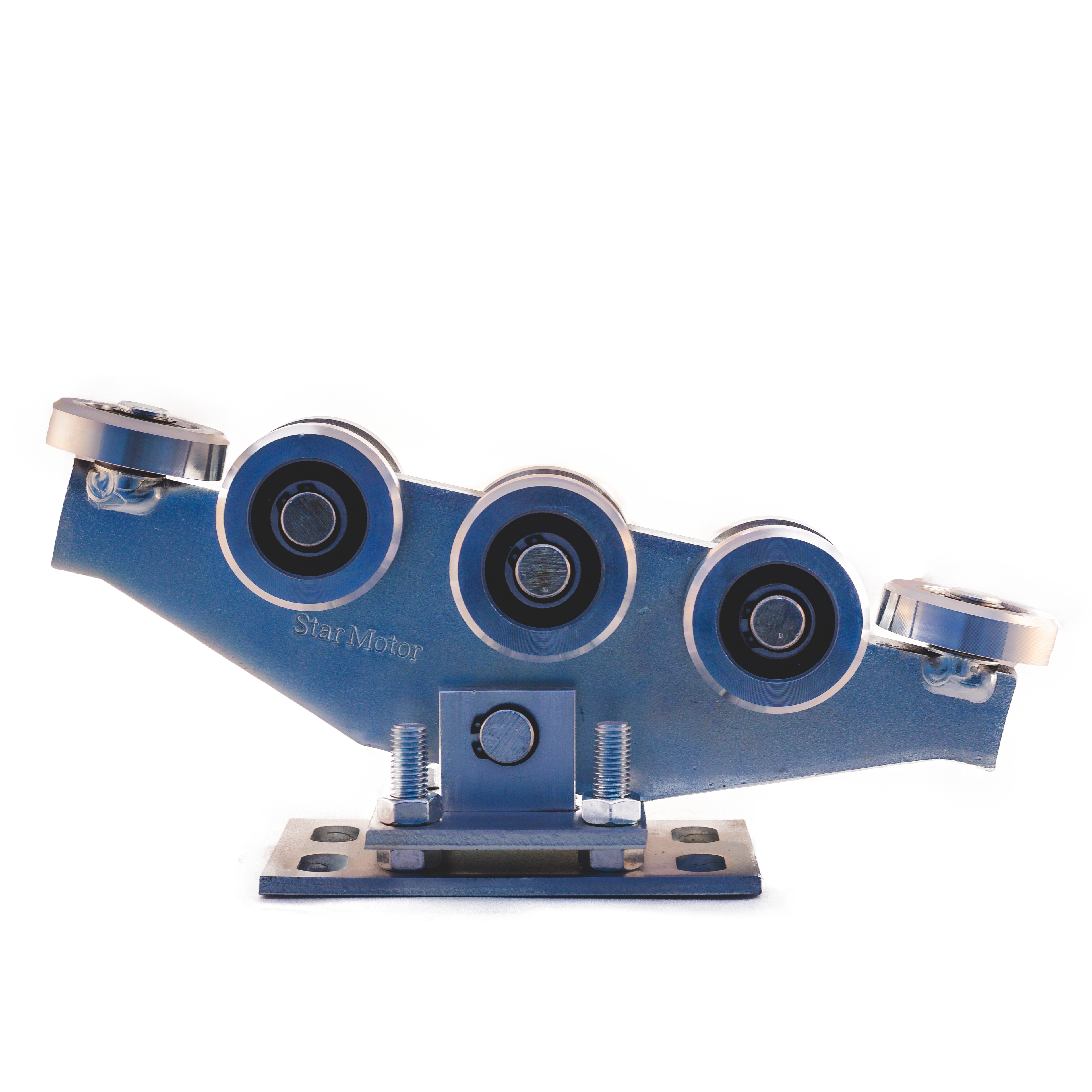 Gate carriage for gates Sliding 8-Roller 70x70x4 - Adjustable | 1000kg