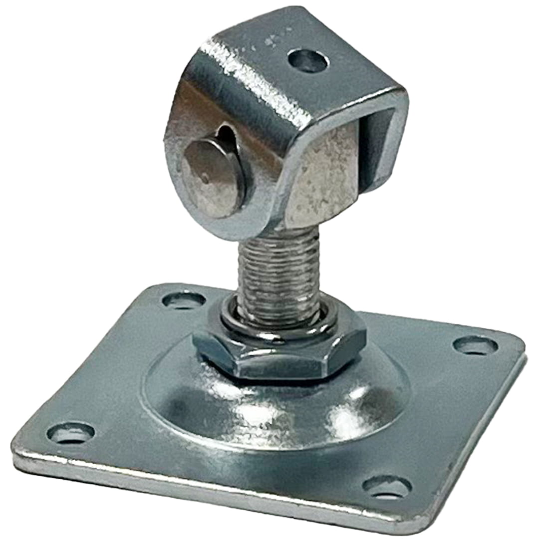 Hinge Adjustable M16 for posts Masonry W Pełni Galvanized | Płyta 80x80