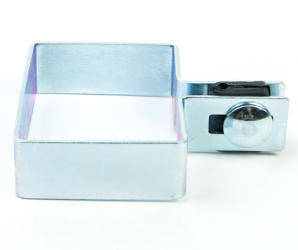 Start/End Post Clamp Galvanized 60x40mm | Fence Panels | SM-2019