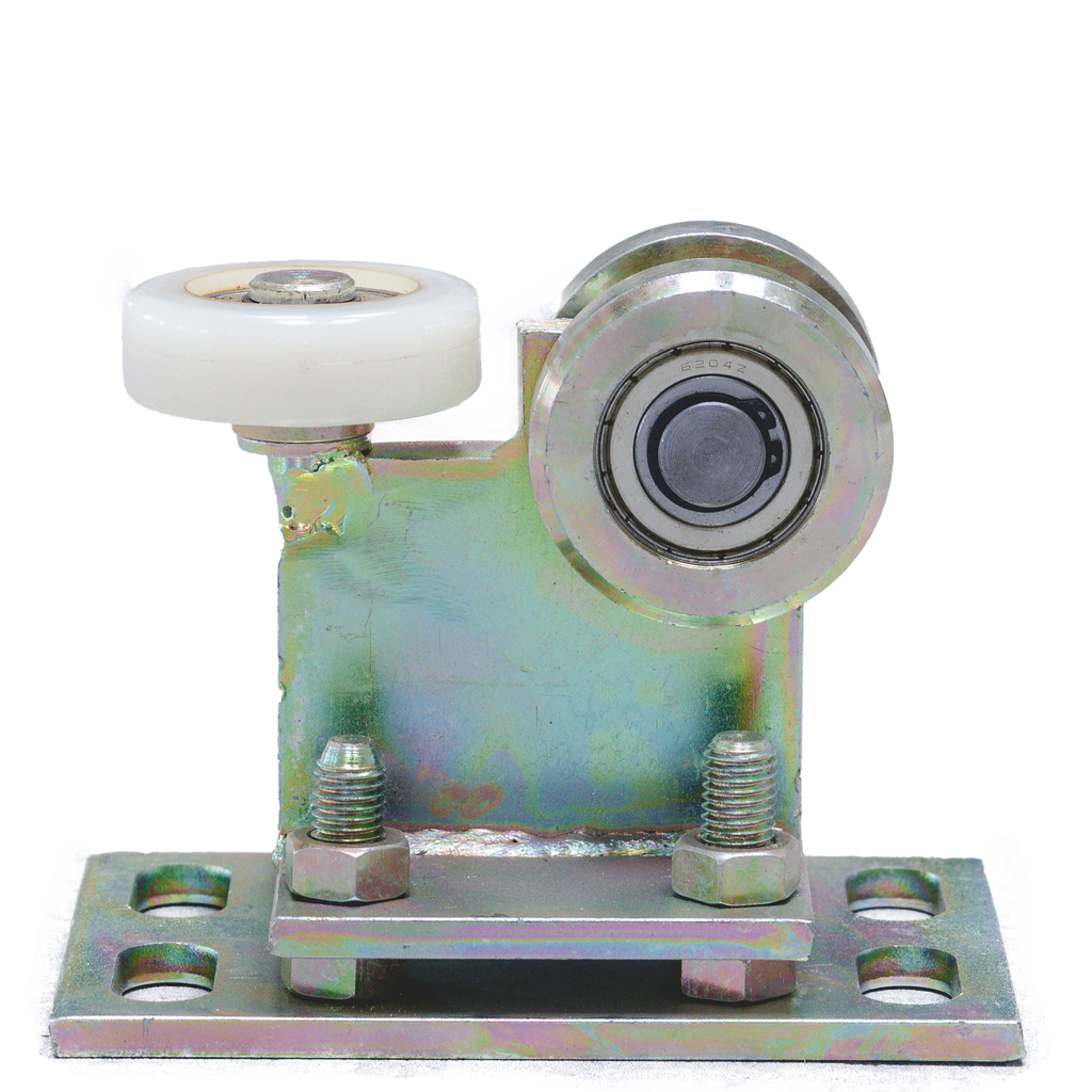 3-Roller Gate Cart with Nylon Roller | 80mm Profile | Adjustable | 350kg Capacity | 60.004N