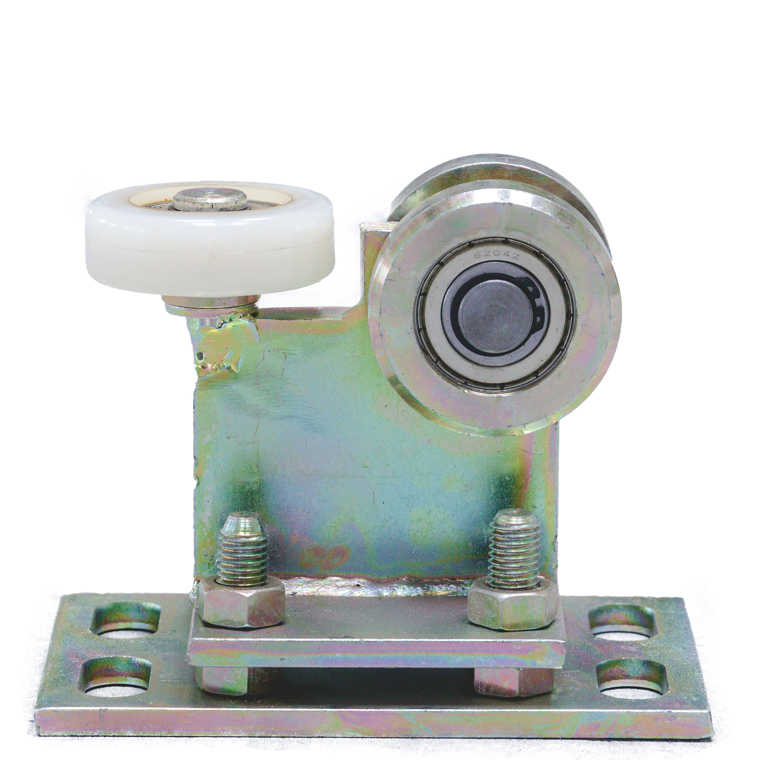 3-Roller Gate Cart with Nylon Roller | 80mm Profile | Adjustable | 350kg Capacity | 60.004N