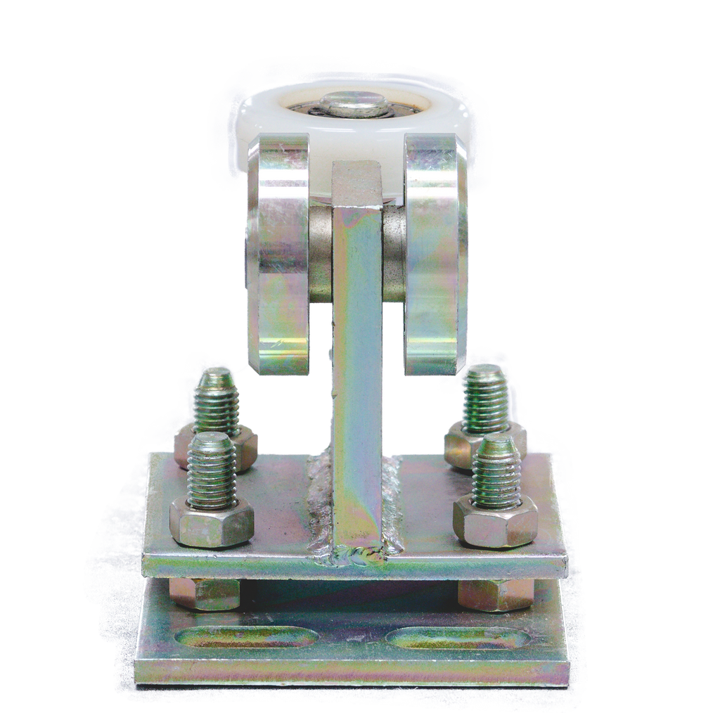 3-Roller Gate Cart with Nylon Roller | 80mm Profile | Adjustable | 350kg Capacity | 60.004N