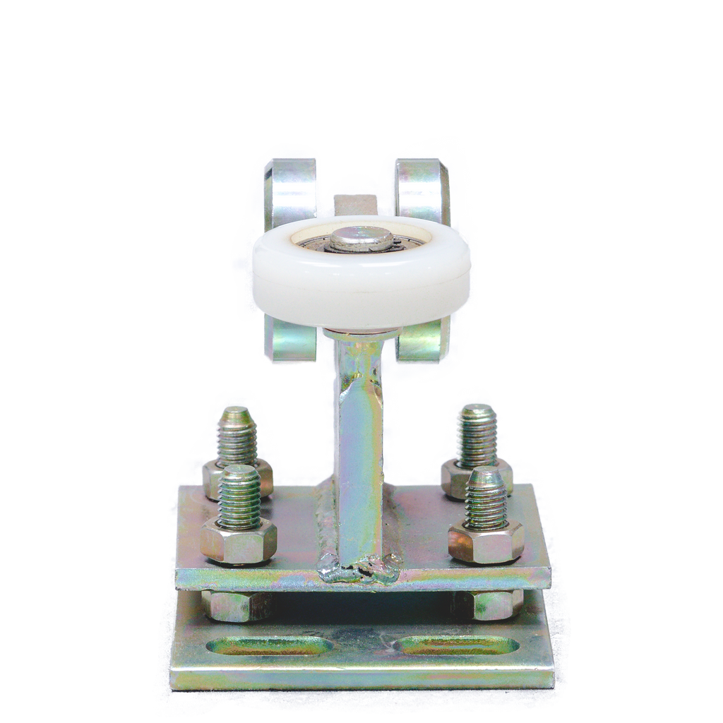 3-Roller Gate Cart with Nylon Roller | 80mm Profile | Adjustable | 350kg Capacity | 60.004N