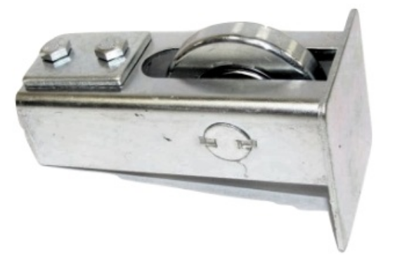 Complete Sliding Gate Kit | 2x Gate carriage 5-roller Swivel | Load capacity 500kg | Set