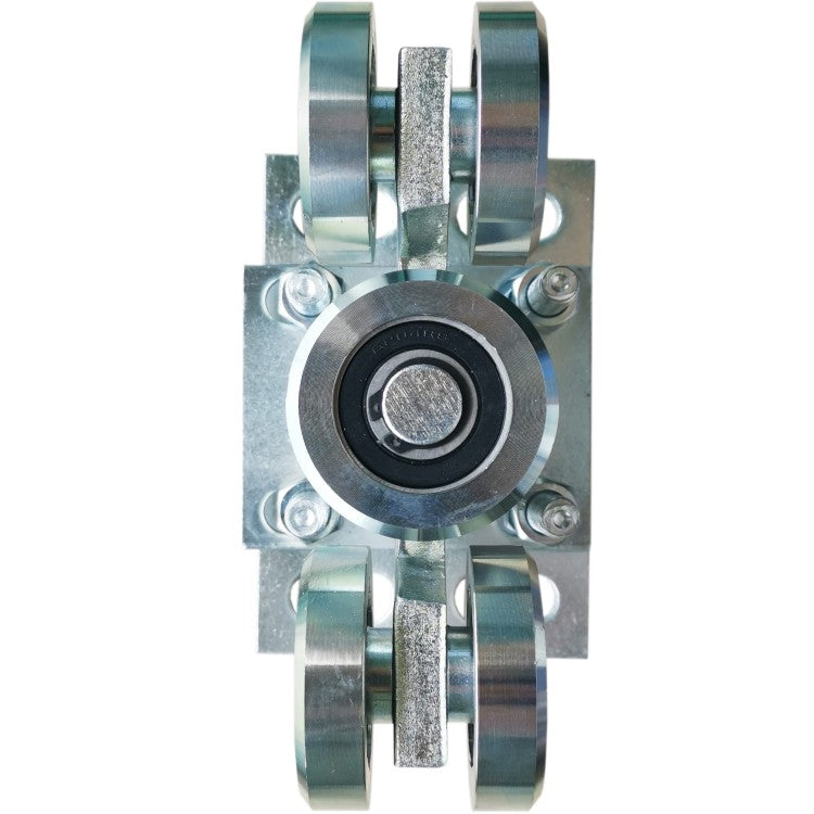 5-Roller Sliding Gate Cart Heavy Duty | 80x80mm Profile 600kg Load | 60.001