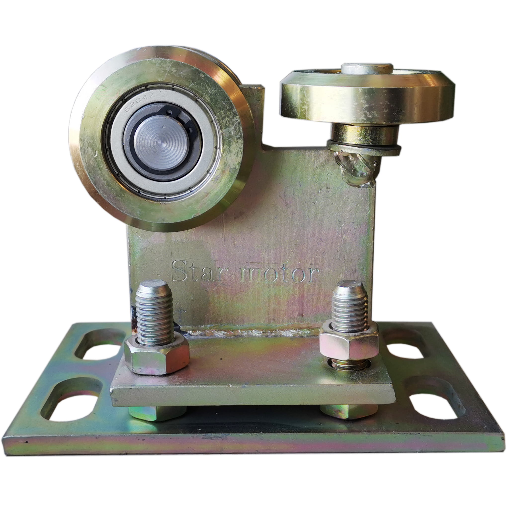 3-Roller Adjustable Gate Cart | Profile 80x80 350kg Capacity | 60.004