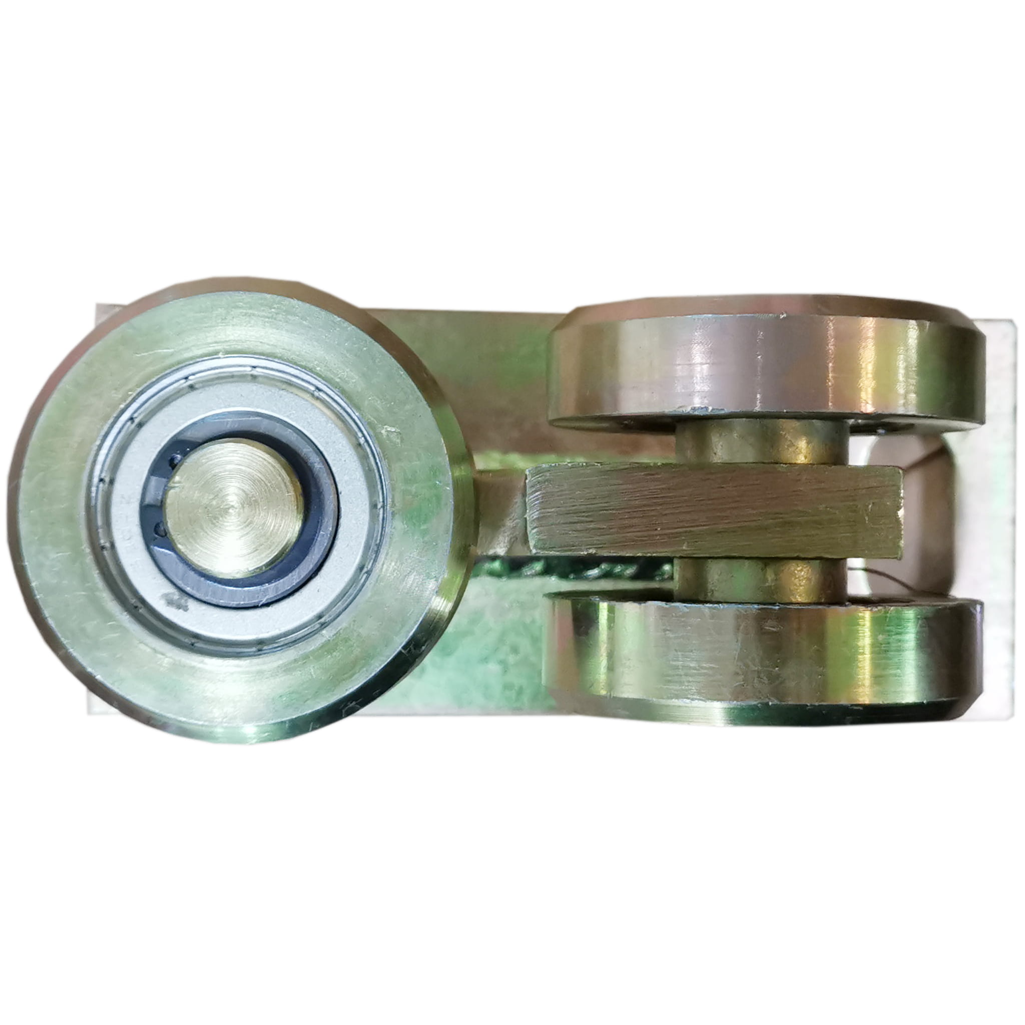 Wózek Bramowy 3-Rolkowy Stały | Profil 80 H126mm | Udźwig 350kg | 60.005 - Image 2