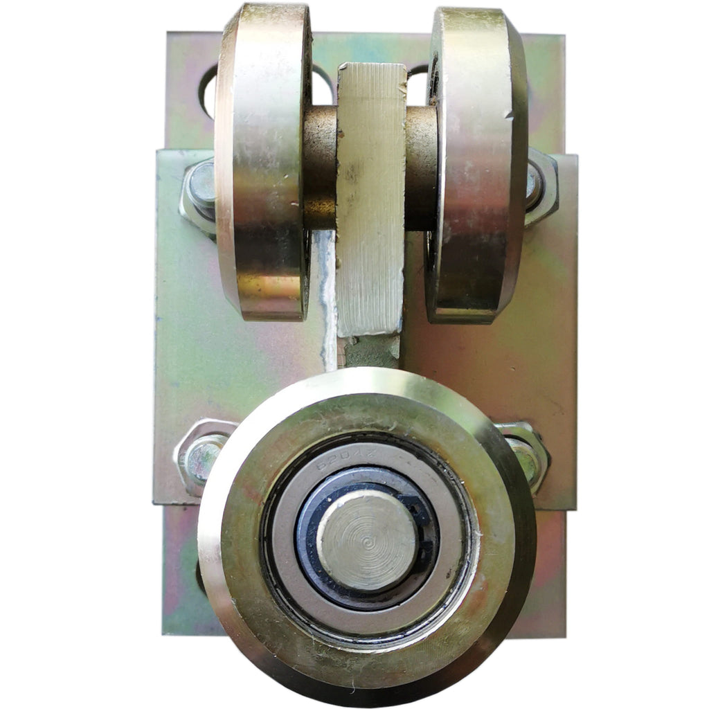 Wózek 3-Rolkowy do Wąskich Wjazdów | Stal Ocynkowana 140-172mm Udźwig 350kg | 60.017 - Image 4