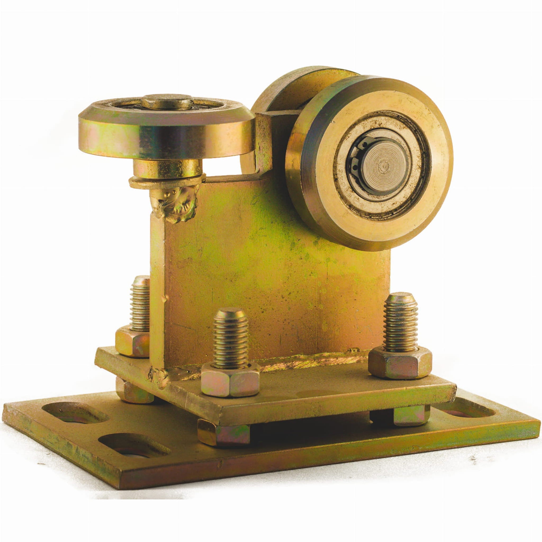 Wózek 3-Rolkowy do Wąskich Wjazdów | Stal Ocynkowana 140-172mm Udźwig 350kg | 60.017 - Image 5