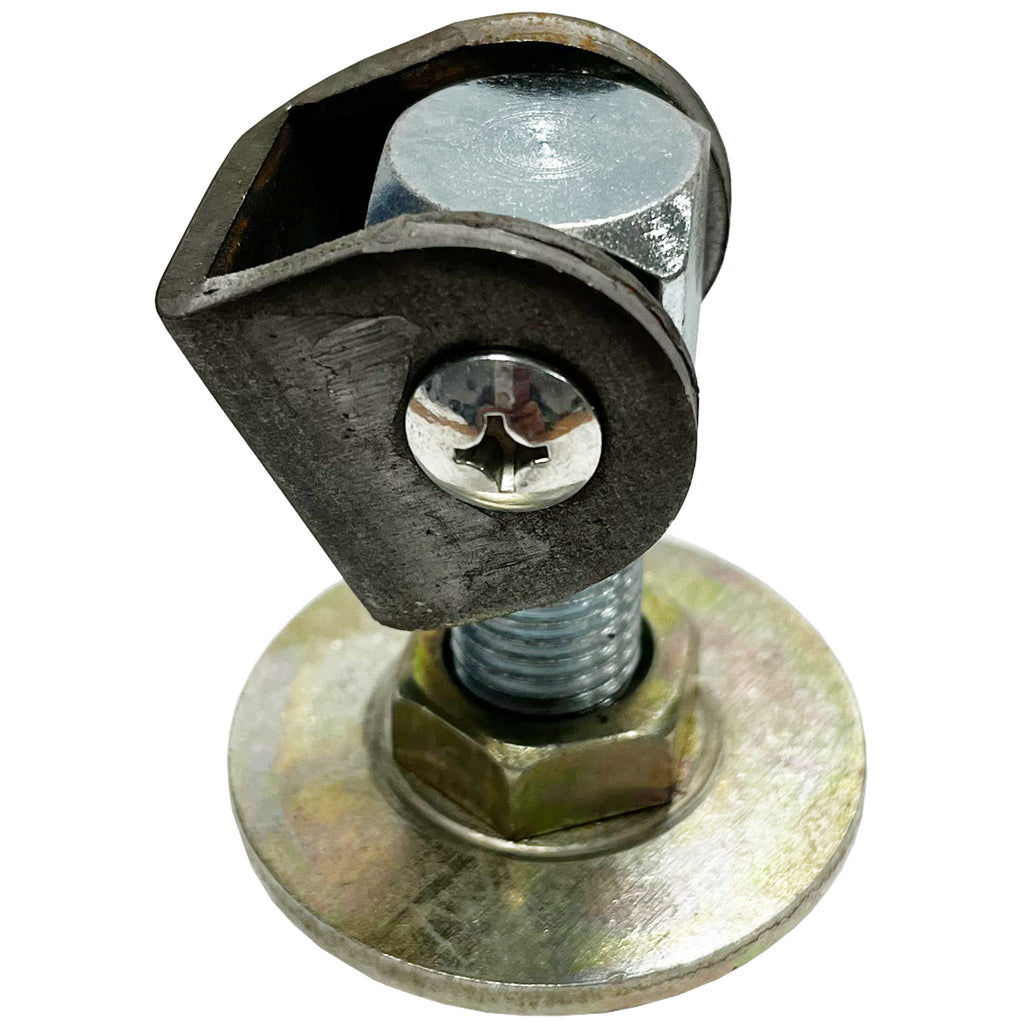 Hinge adjustable M16 galvanized | 45-68mm adjustment | 61.003N