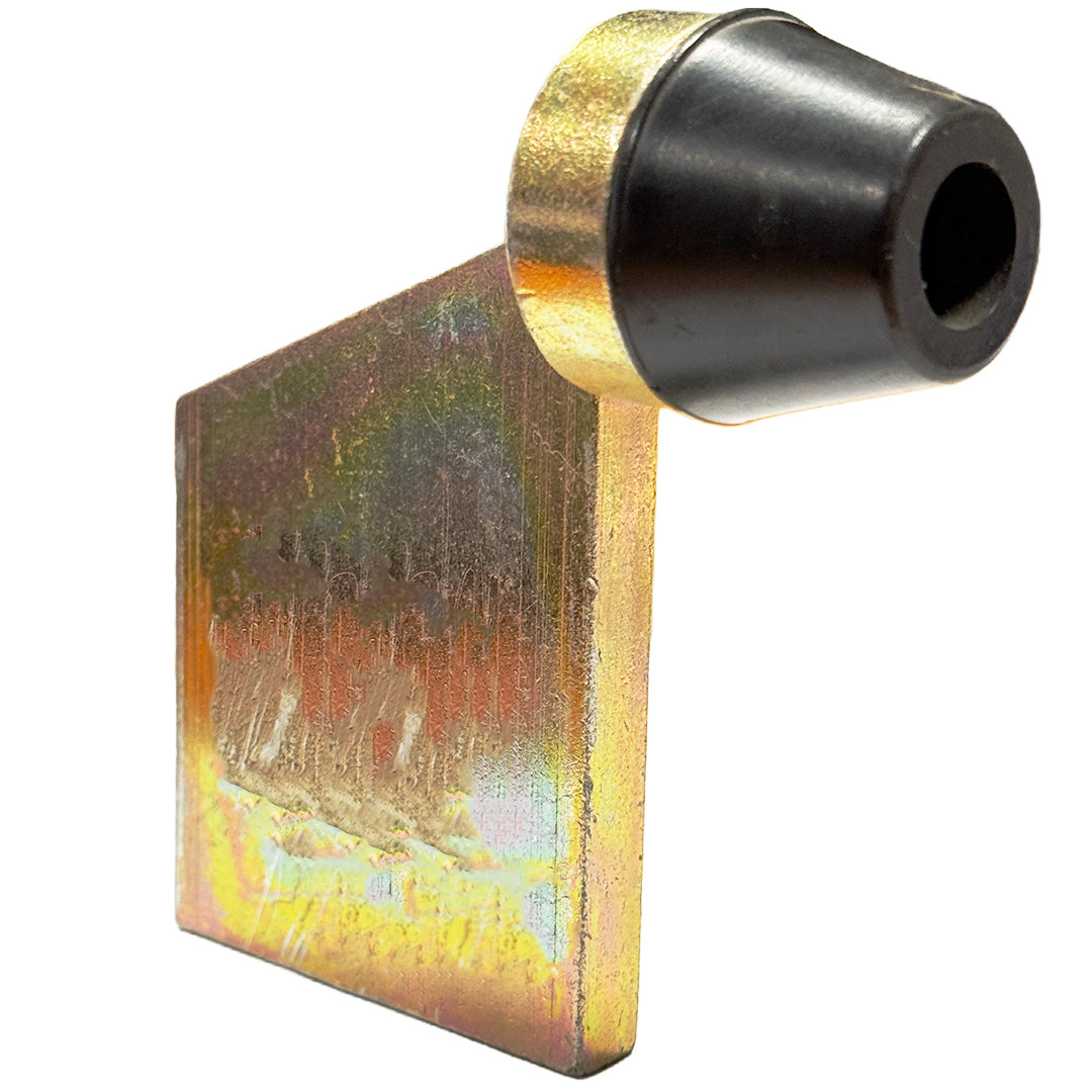 Star Motor Heavy Duty Gate Bumper – 8.5cm High, For Welding Galvanized Steel (Gold)