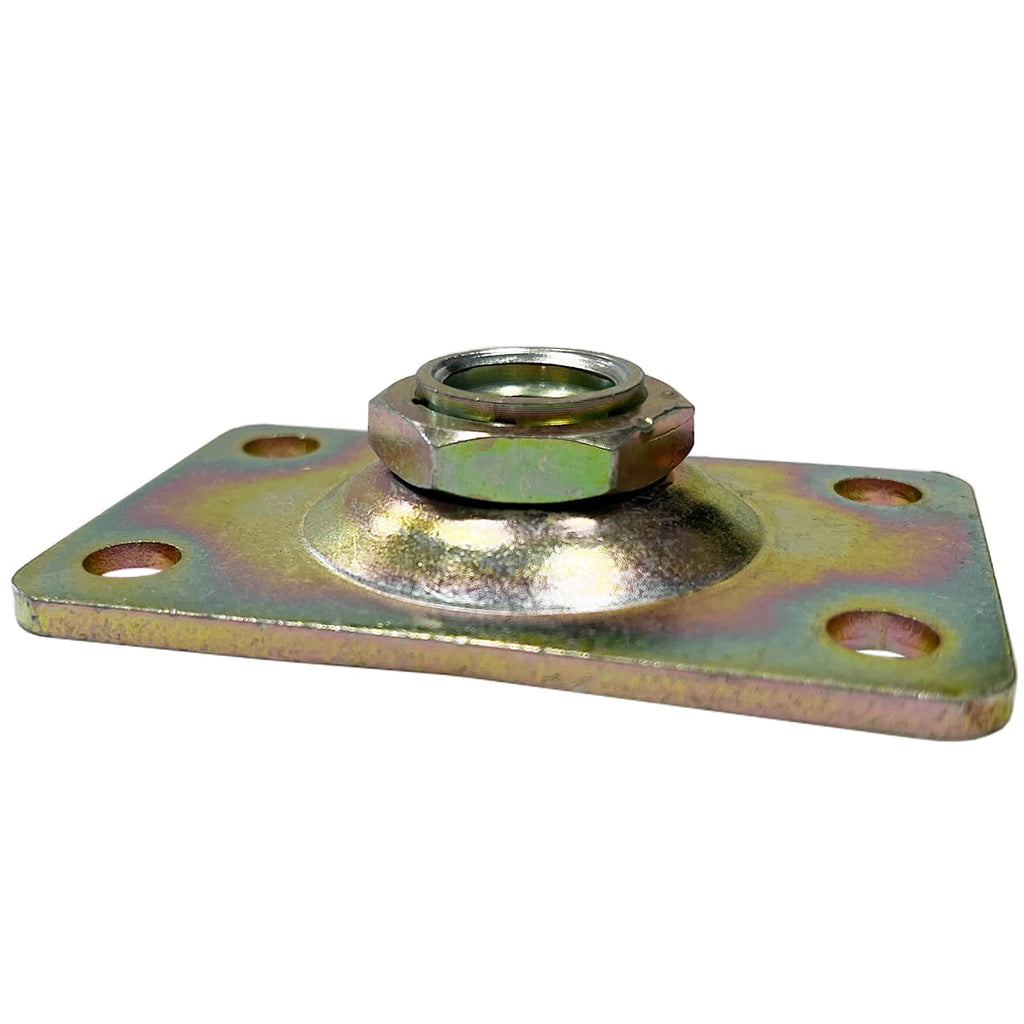 Adjustable Hinge Mounting Plate Galvanized Steel | 85x55x4mm M16 | 61.017FD