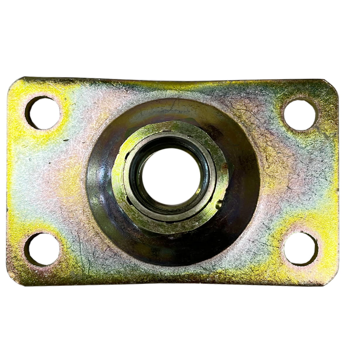 Adjustable Hinge Mounting Plate Galvanized Steel | 85x55x4mm M16 | 61.017FD