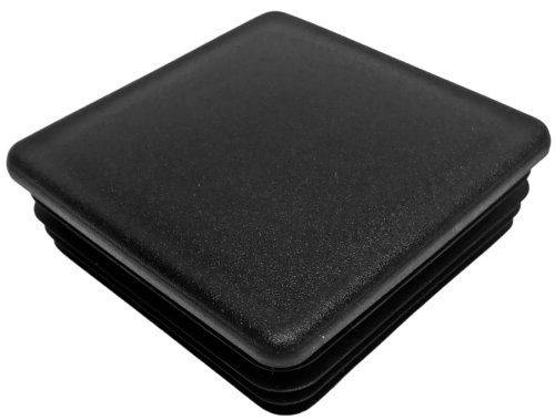 End cap Square 50x50mm Black
