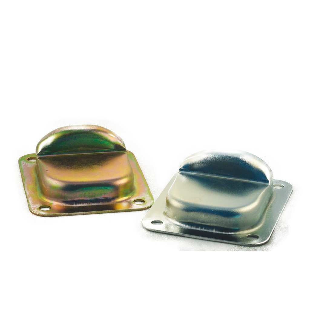 Stopper Central for gates Swing Galvanized Steel | 120x100mm