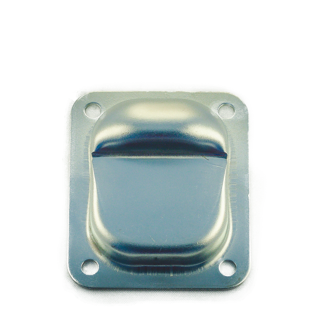 Stopper Central for gates Swing Galvanized Steel | 120x100mm