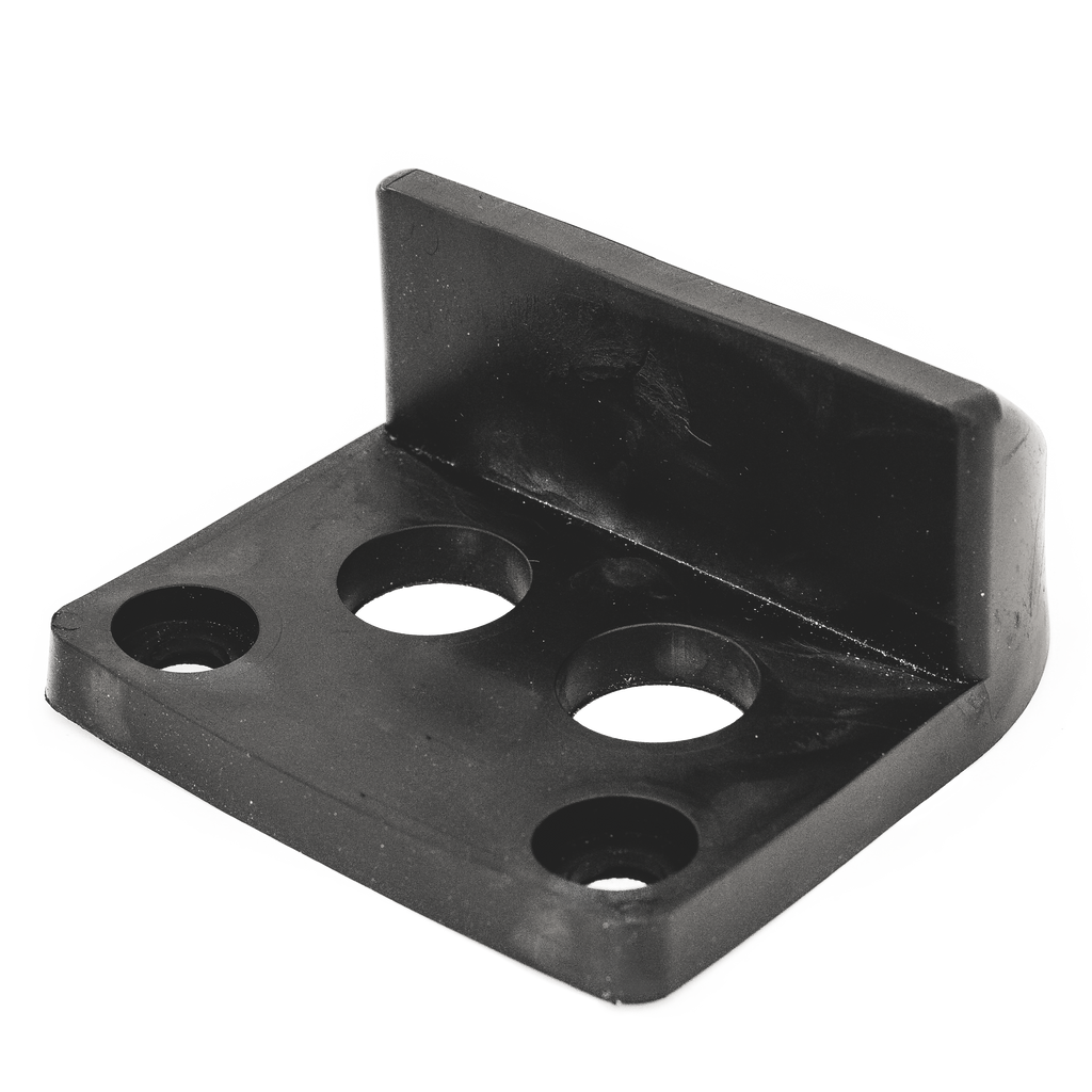 Rubber Stopper Central for gates Swing Steel Base | 03