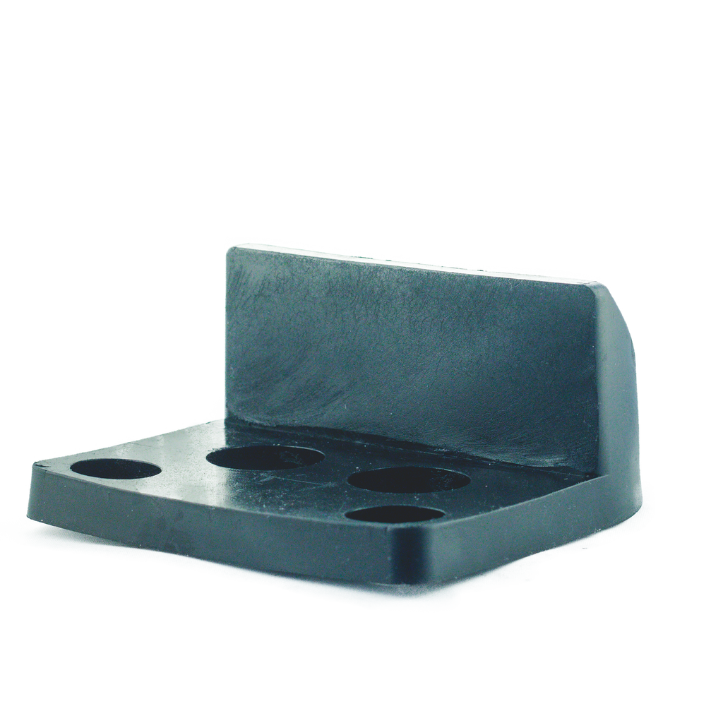 Rubber Stopper Central for gates Swing Steel Base | 03