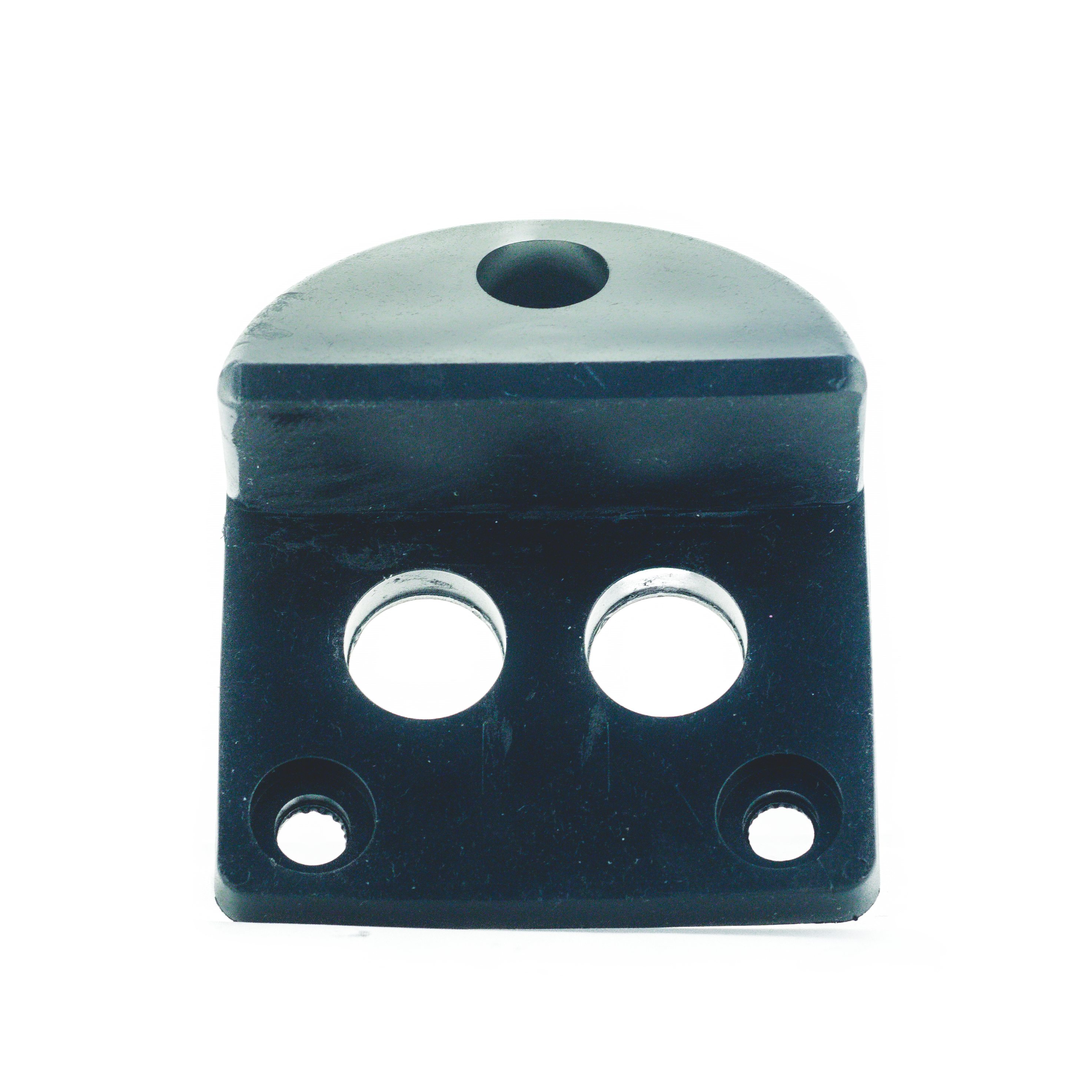 Rubber Stopper Central for gates Swing Steel Base | 03