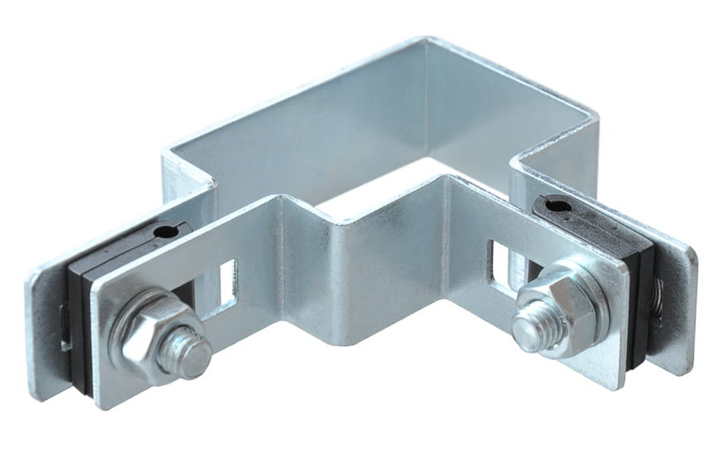 Corner Post Clamp Galvanized 60x40mm | Fence Panels | SM-2018-S