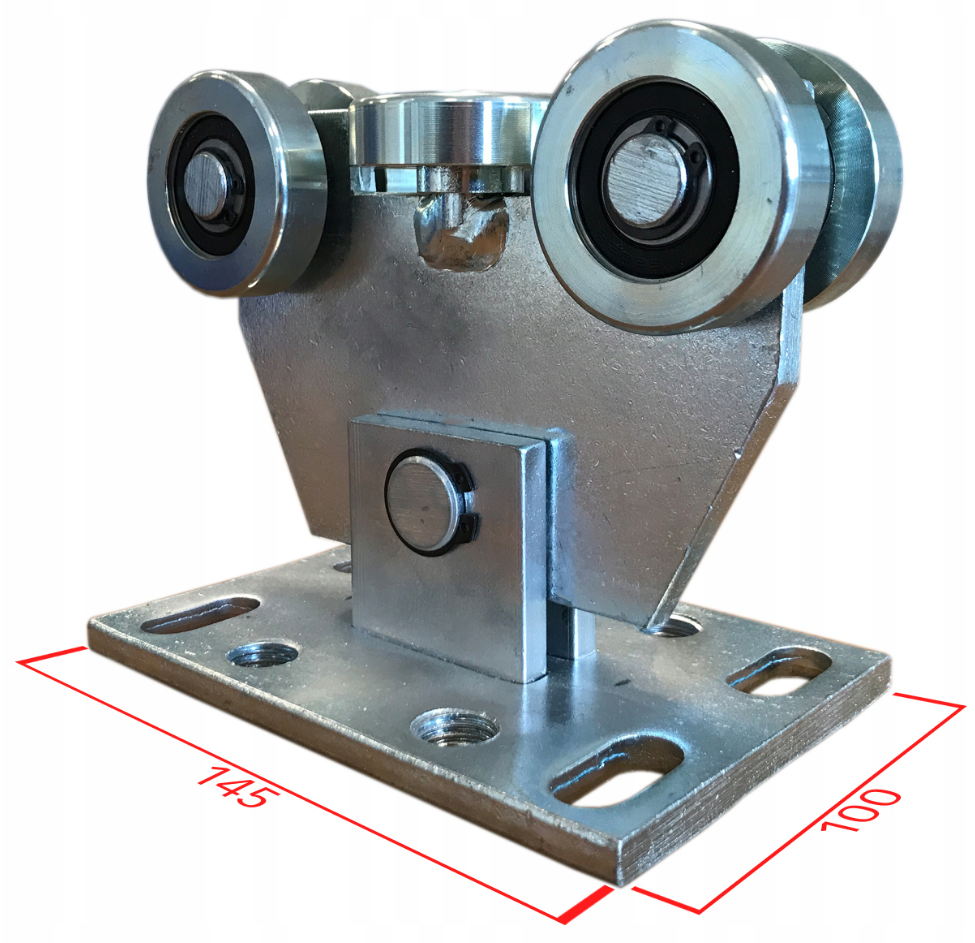 Gate carriage 5-Roller for gates | Profile 60x60 fixed height | Load capacity 300kg | W5BR60 | S